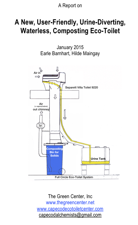 A New, User-Friendly, Urine Diverting,
 Waterless, Composting Eco-Toilet Report