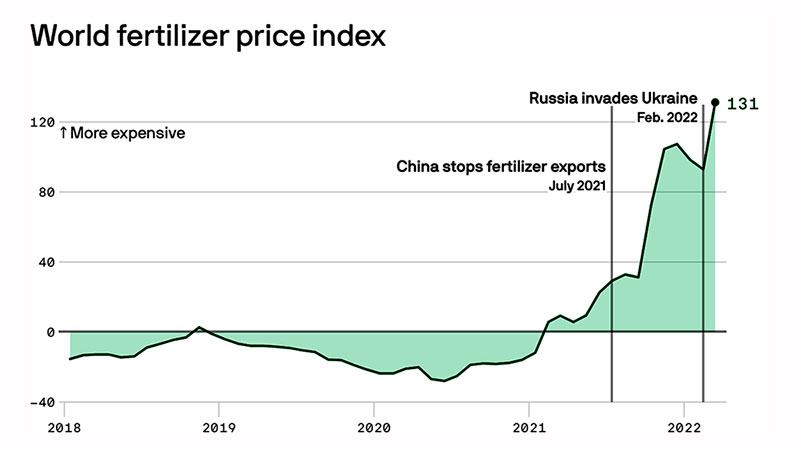 world fertilizer price index